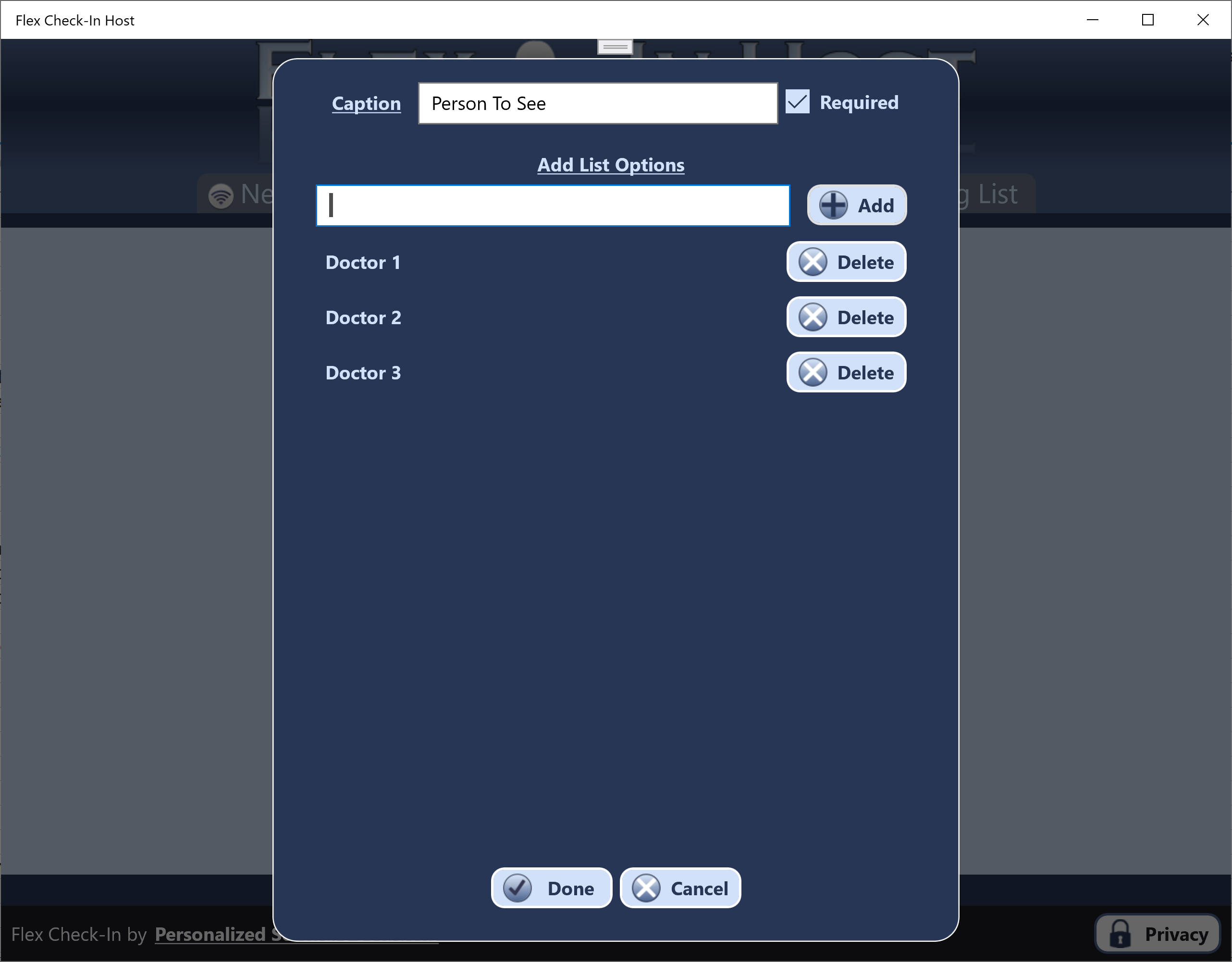 Network Configuration