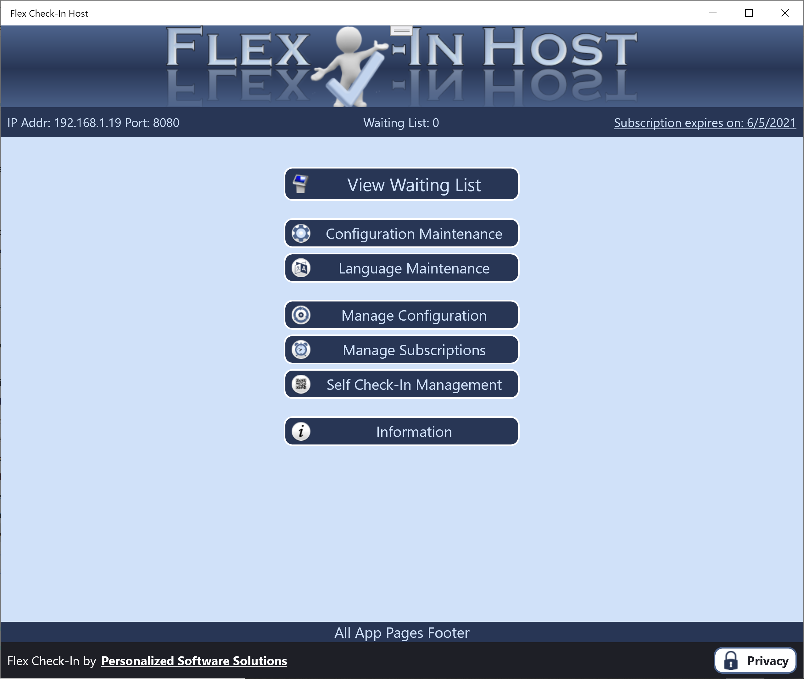 Network Configuration