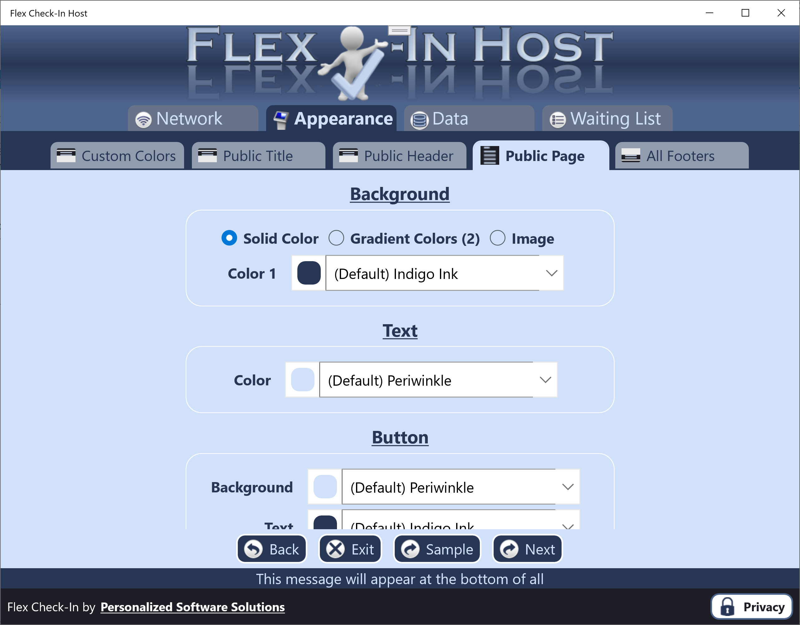 Network Configuration