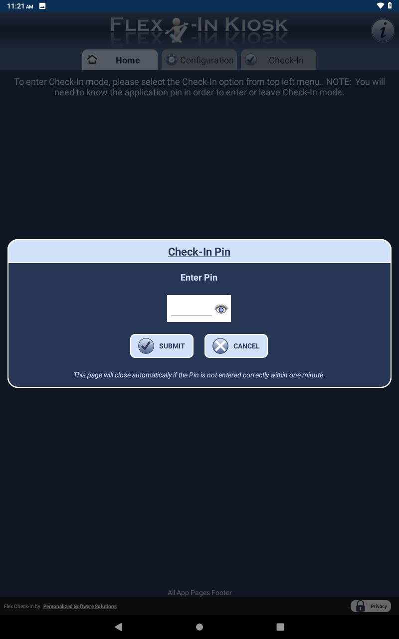 Initial Configuration Error