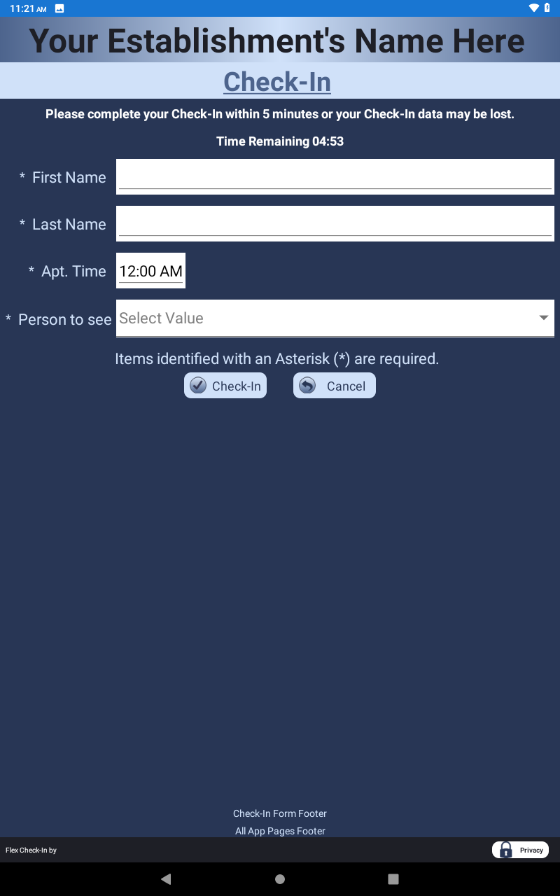 Initial Configuration Error