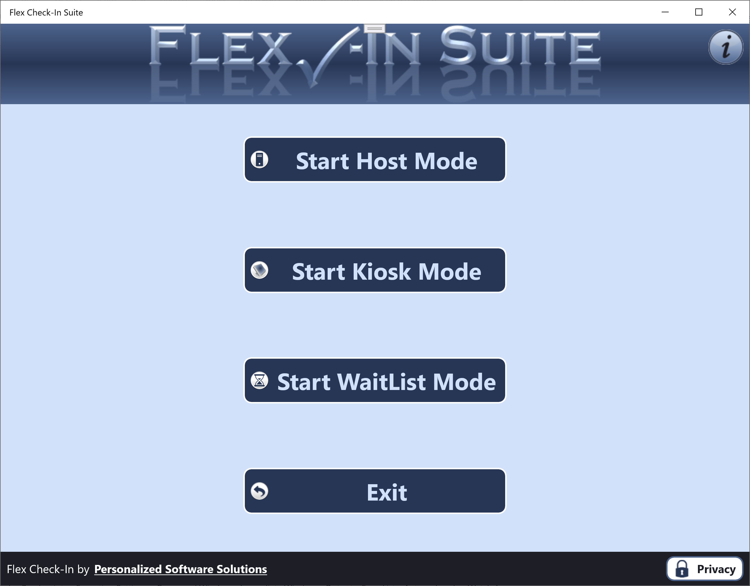 Main Menu