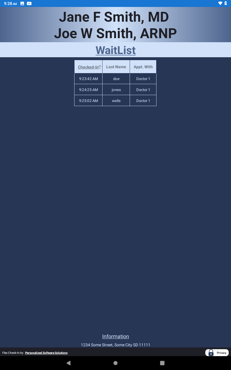 Public WaitList